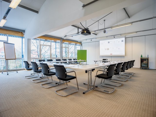 Romantik Hotel Hirschen: picture gallery Modern meeting room with U-shaped tables and chairs
